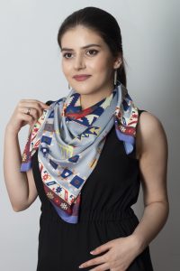 ”AA174” Armenian silk scarf – SS072