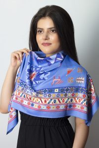 ”AA175” Armenian silk scarf – SS073