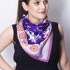 ”AA178” Armenian silk scarf - SS076
