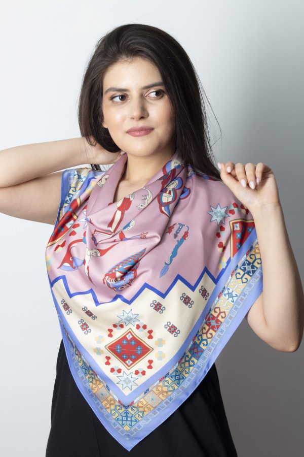 Armenian Silk Scarf