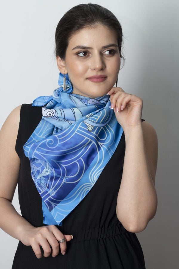 Armenian Silk Scarf