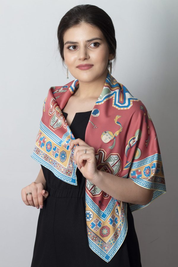 Armenian Silk Scarf