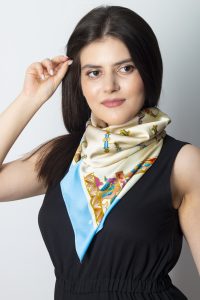 ”AA185” Armenian silk scarf – SS083