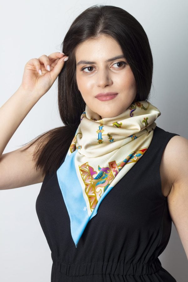 Armenian Silk Scarf