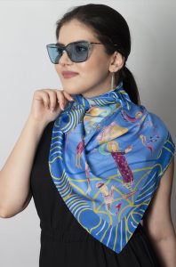 “AA003” Armenian silk scarf – SS096