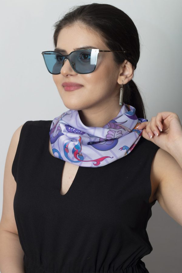"AA001" Armenian silk scarf - SS098