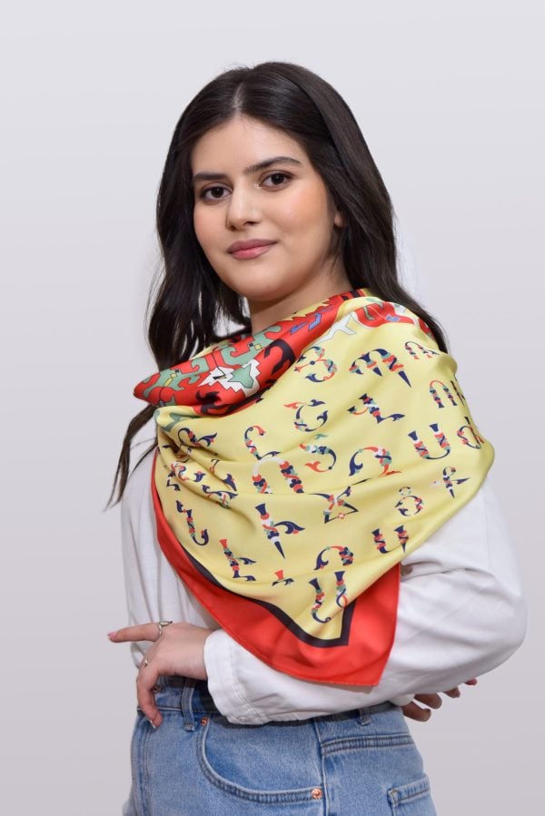 Armenian Silk Scarf