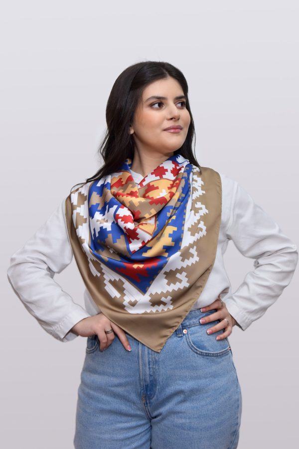 AA212 Armenian silk scarf - SS114