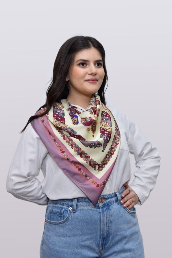 Armenian Silk Scarf