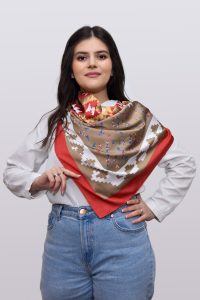 AA229 Armenian silk scarf – SS131