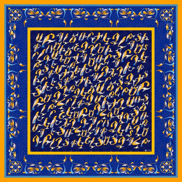 Armenian Silk Scarf