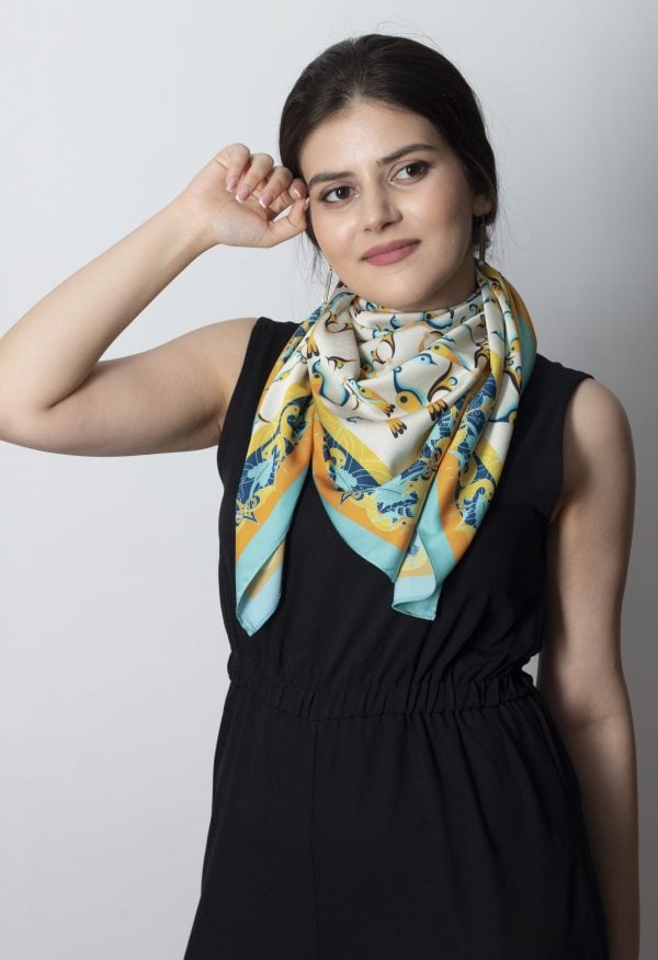 Armenian Silk Scarf