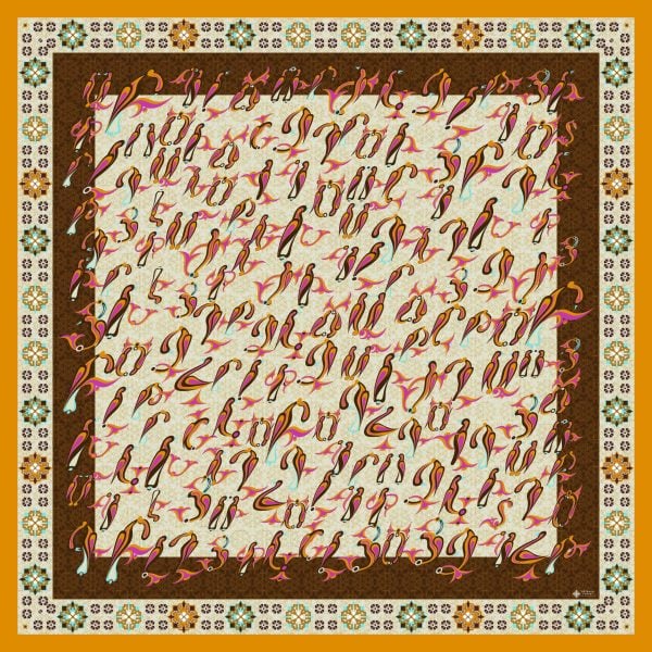 Armenian Silk Scarf