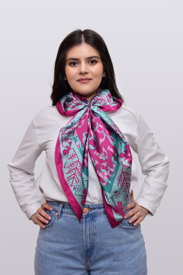 Armenian Silk Scarf