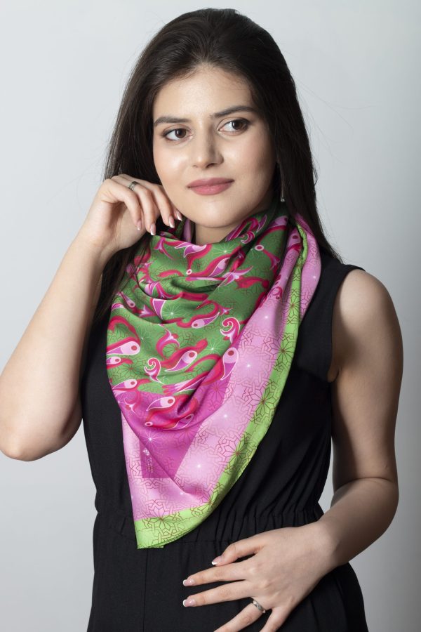 Armenian Silk Scarf