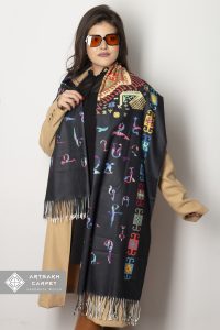 “AA022” Armenian cashmere scarf SW007