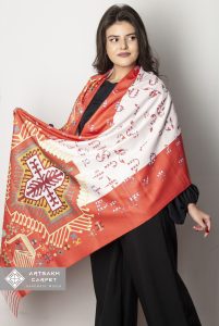 “AA023” Armenian cashmere scarf SW008