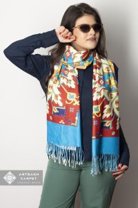 “AA034” – Armenian cashmere scarf – SW014