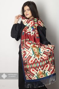 “AA035” – Armenian cashmere scarf – SW015