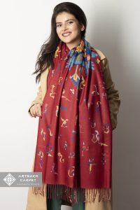”AA047” Armenian cashmere scarf – SW019