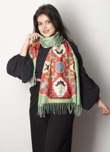 ”AA057” Armenian cashmere scarf – SW021