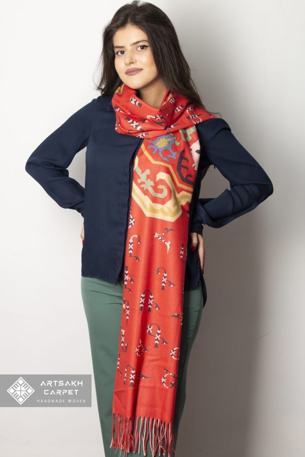 ”AA059” Armenian cashmere scarf - SW023