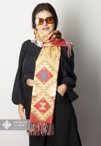 ”AA070” Armenian cashmere scarf – SW026