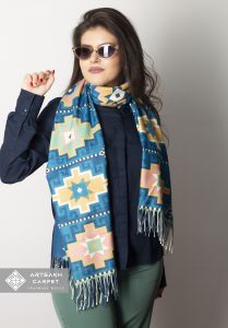 ”AA081” Armenian cashmere scarf – SW029