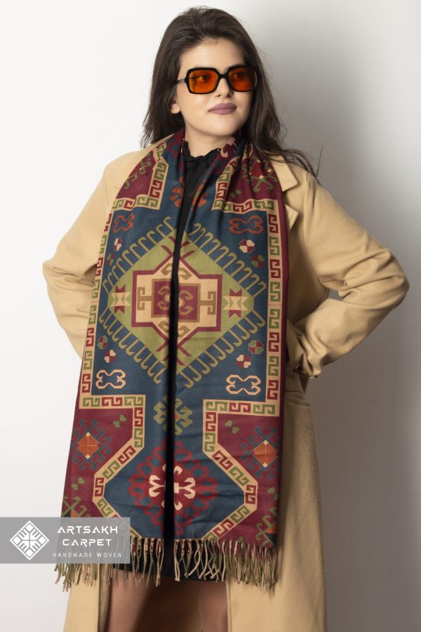 ”AA093” Armenian cashmere scarf - SW033