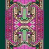 Green Cashmere Scarf - Artsakh Carpet