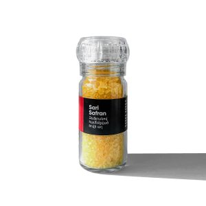 Sea salt infused with Saffron (grinder, 100 gr.)