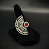 "Hand Fan" Silver Ring