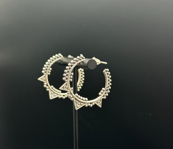 "Gayane" Silver Earrings