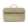 Sha Beige Laptop Bag With Traditional Ornament