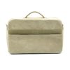 Beige Laptop Bag With Traditional Ornaments