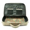 Sha Beige Laptop Bag With Traditional Ornament