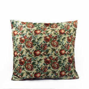 Sha Cushion Cover With Pomegranate Fruit Ornament