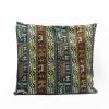 Maroon And Blue Cushion Cover By Sha