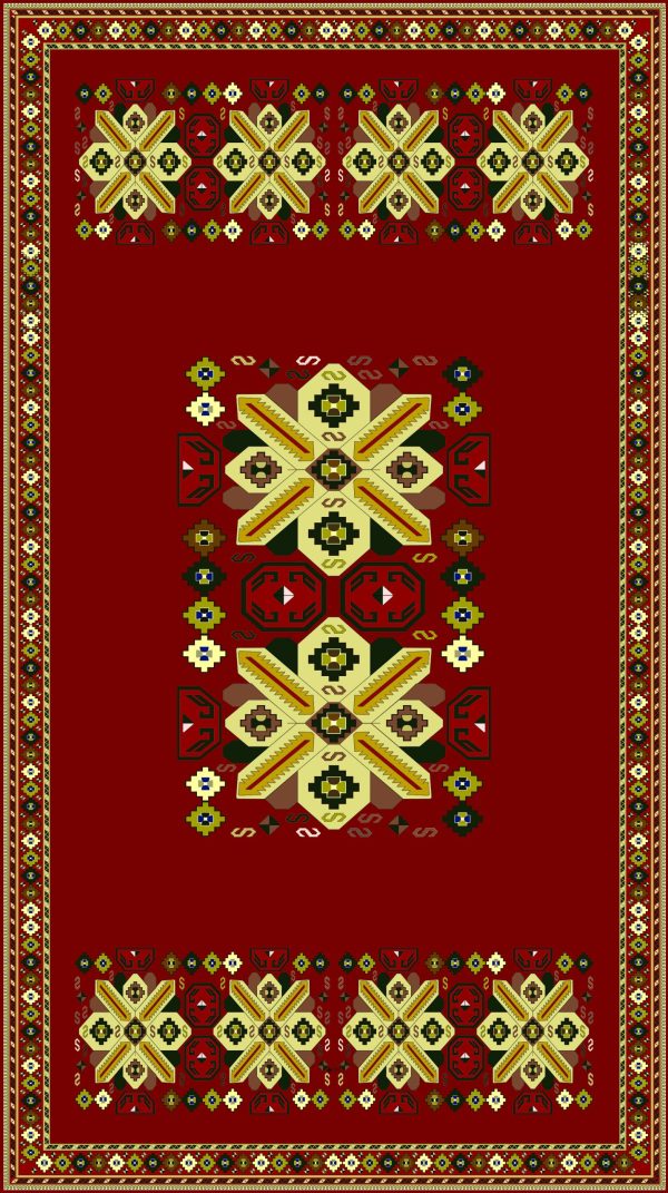 ”AC042” Armenian ornamental tablecloth - TL010