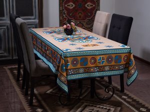 ”AC049” Armenian ornamental tablecloth – TL013
