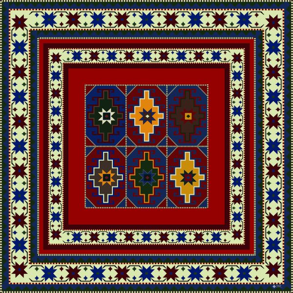 Ornamental Armenian Tablecloth