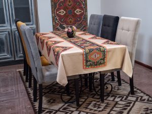 “AC018” Armenian ornamental tablecloth – TR006