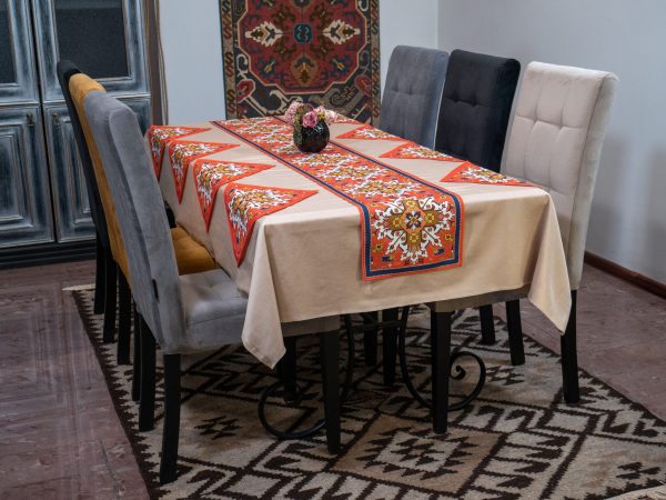 "AC019" Armenian ornamental tablecloth - TR007