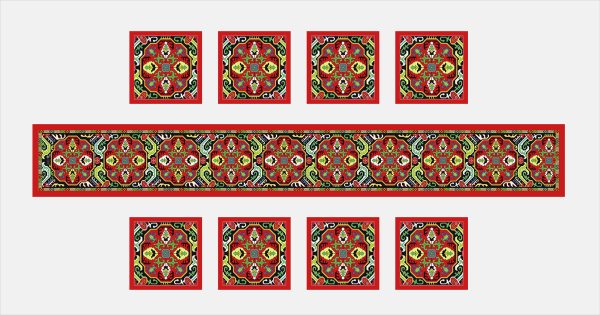 Ornamental Armenian Tablecloth