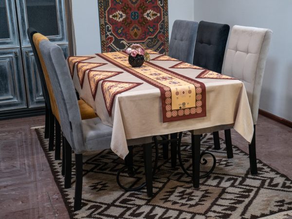 ”AC034” Armenian ornamental tablecloth - TR010