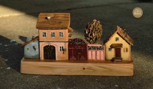 AMEL Wooden Houses. Key Holder