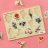 Xaxalove Learning the World - Flowers, Cognitive Board Game - Develop Skills and Spark Creativity in Armenian