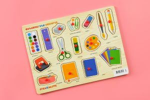 Xaxalove Learning the World – Stationery, Cognitive Board Game – Develop Skills and Spark Creativity in Armenian