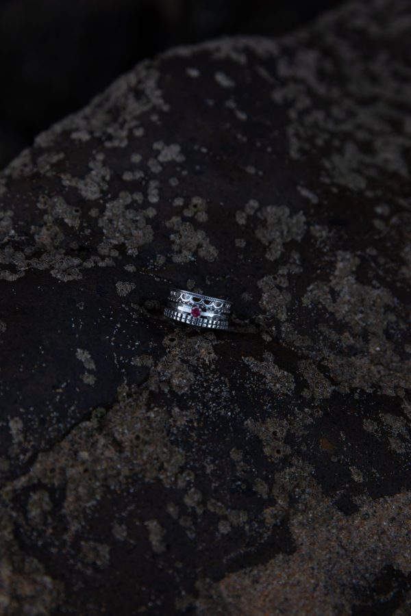 Silver Armenian inspired ring - Zabel Ring