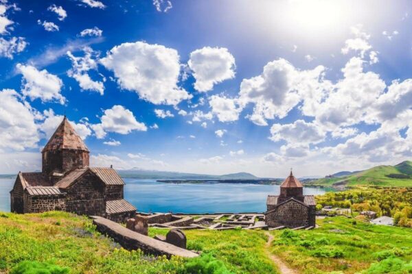 Private Tour: Charents Arch, Garni Temple, Geghard Monastery, Lake Sevan & Sevanavank